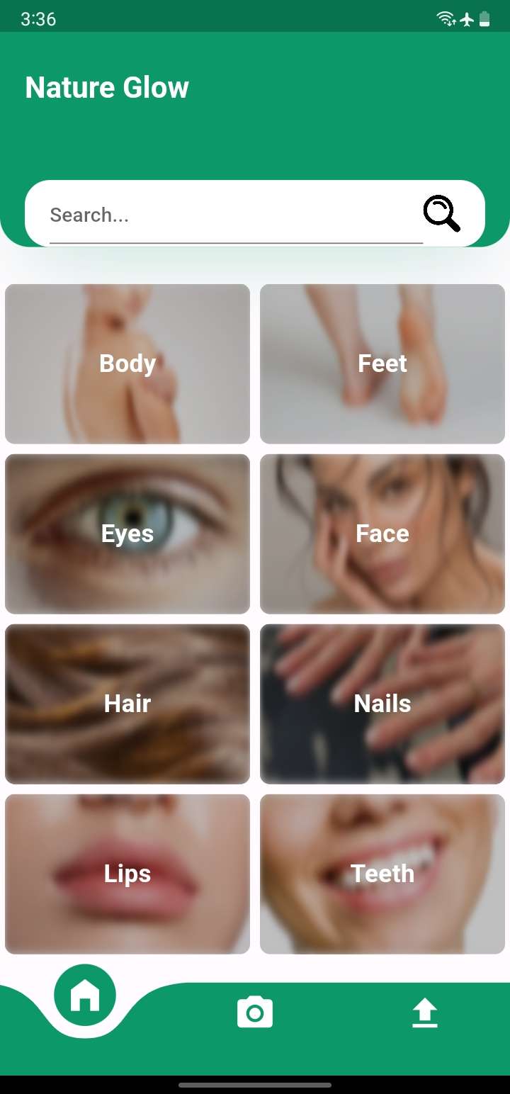 Screenshot of Nature Glow: Discover Natural Remedies for Your Body project
